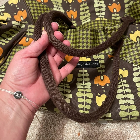 Petunia Pickle Bottom Wistful Weekender Diaper Bag in Adoring Autumn - Picture 4 of 16